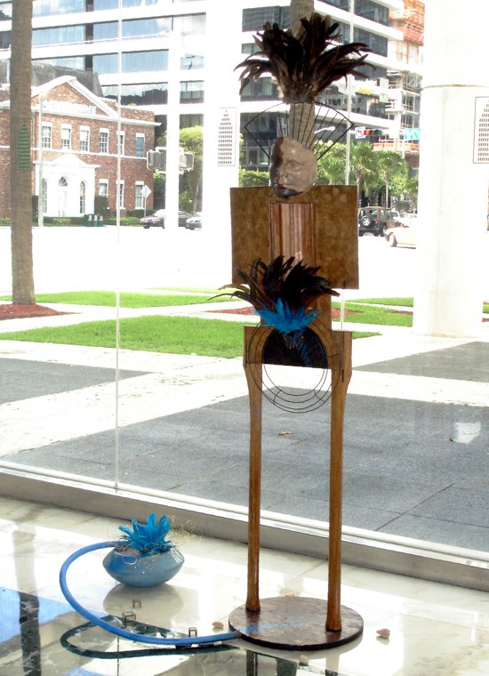 Earthing Spirit. Free Standing Sculpture. Fine Art by Sor�. Image copyright 2013 by Susana Sori